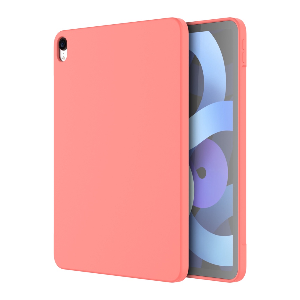 Ốp Máy Tính Bảng Silicon Dẻo Màu Trơn Cho Ipad Pro 11 12 9 '' 2020 2022 Air 5 / 4 Mini 6 10 2 7 / 8 / 9th