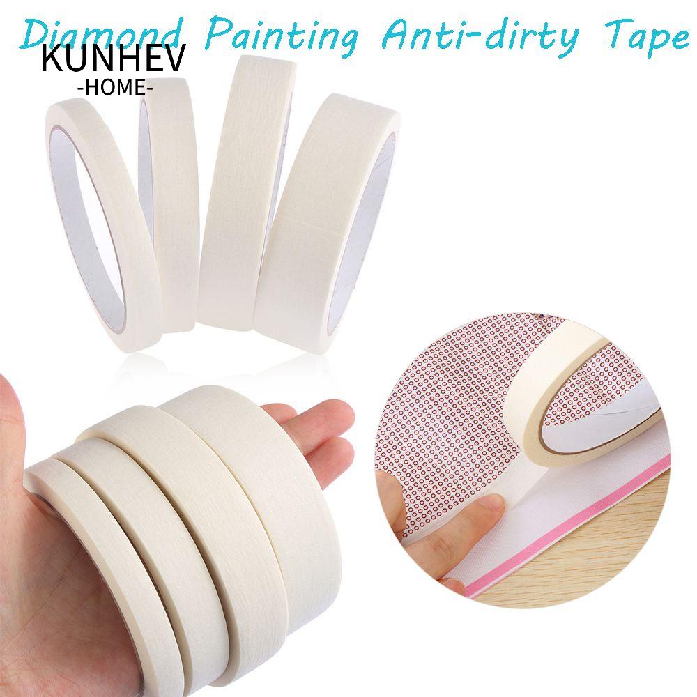 KUNHEV Cuộn Băng Keo 20m Chống Bẩn Dùng Thêu Tranh Chữ Thập DIY