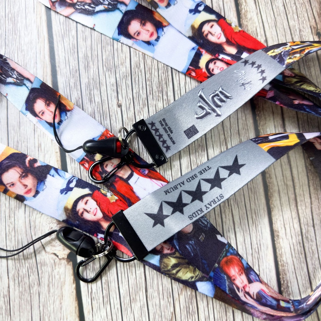 Stray Kids Album 5-STAR ID Hanging Neck Sling Lanyard