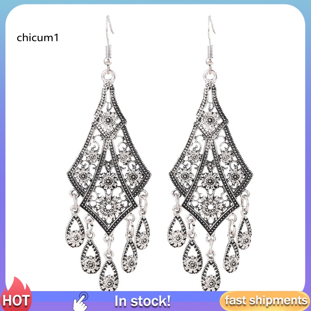 Khuyên Tai Nữ Trang Dáng Dài Tạo Hình Độc Đáo