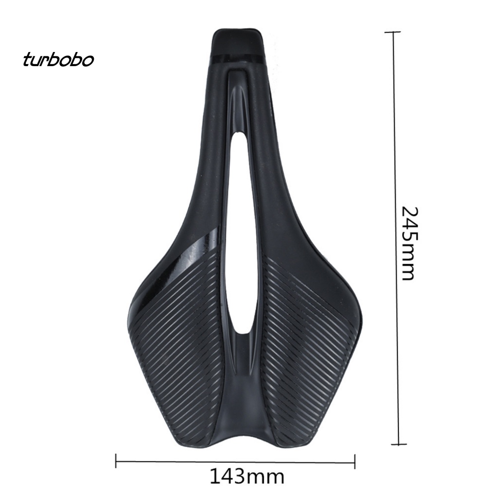 Yên Xe Đạp Leo Núi Giả Da In Họa Tiết Sọc Tiện Dụng