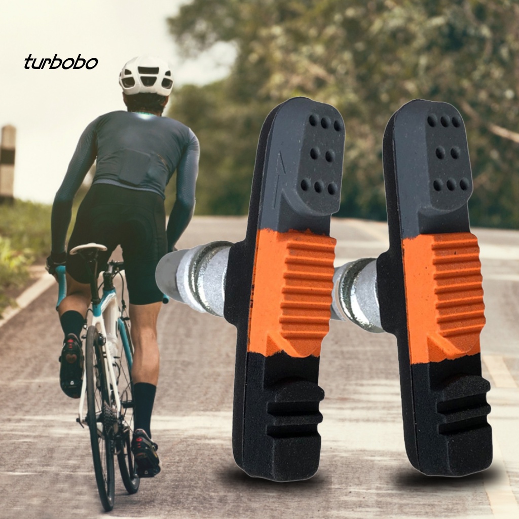 1 Cặp Đệm Phanh Xe Đạp Chữ V Giảm Tiếng Ồn Tiện Dụng