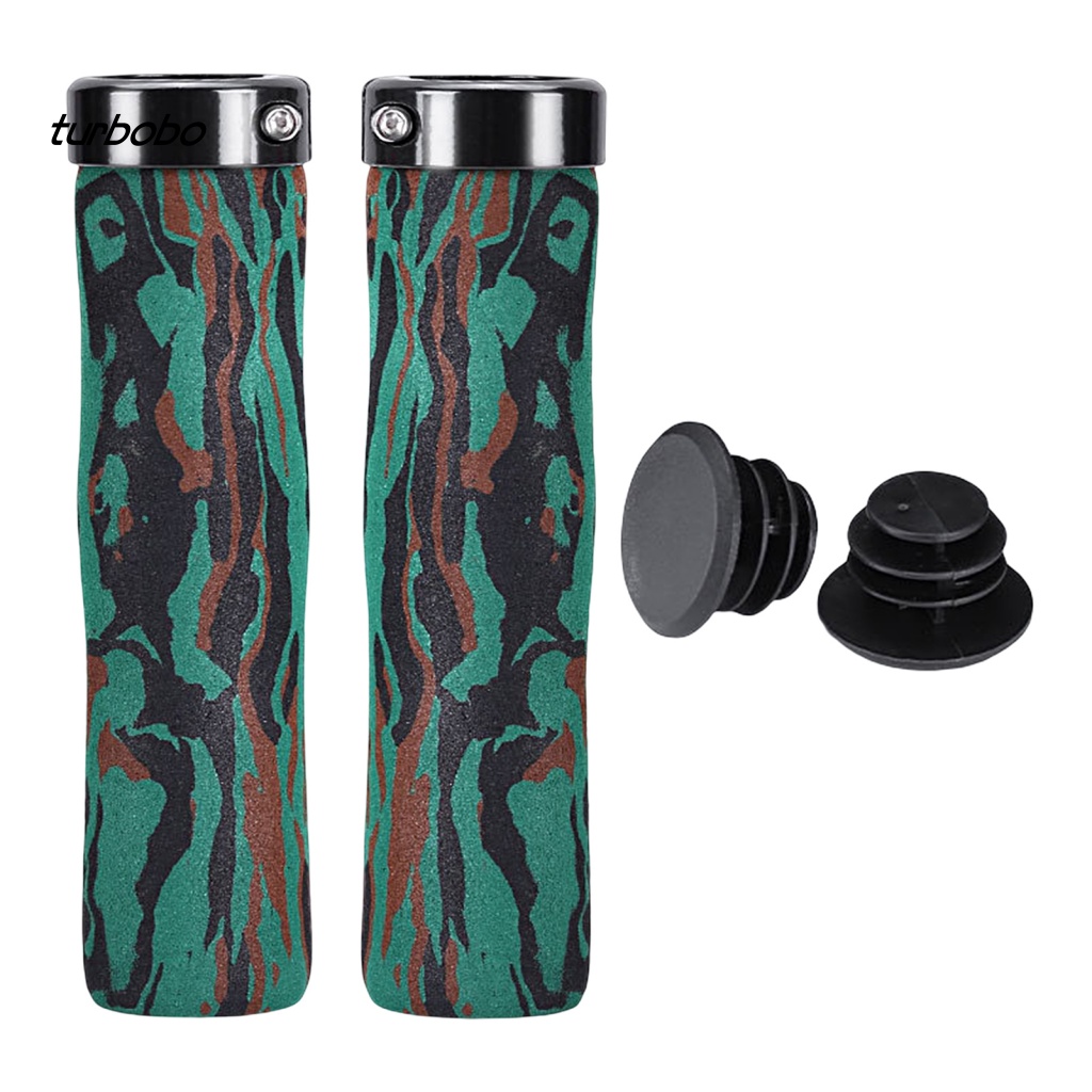 Set 2 Vỏ Bọc Tay Lái Xe Đạp Một Mặt Chống Sốc Chống Bụi Chống Trượt