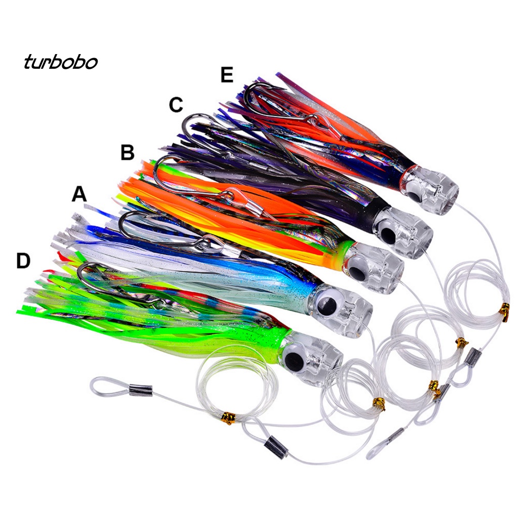 Mồi Câu Cá Giả Hình Bạch Tuộc Nhiều Màu Sắc 23cm / 96g