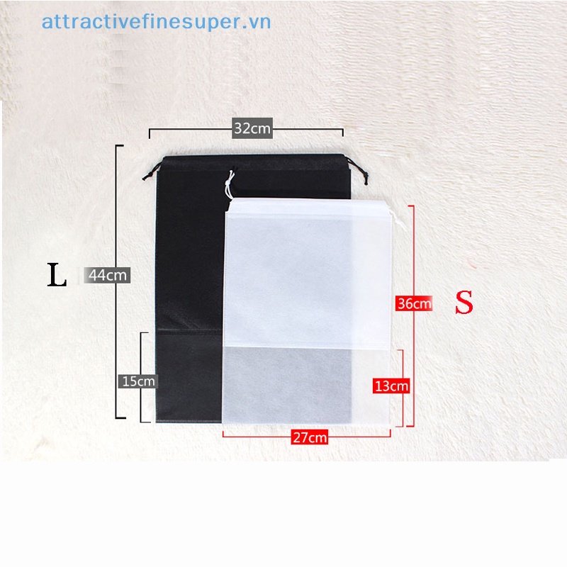 Túi Dây Rút Vải Không Dệt Đựng Giày Dép Tiện Dụng Cho Nam Và Nữ