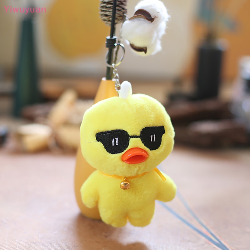 1 Móc Khóa Vịt Nhồi Bông Đáng Yêu Cho Bé Mới