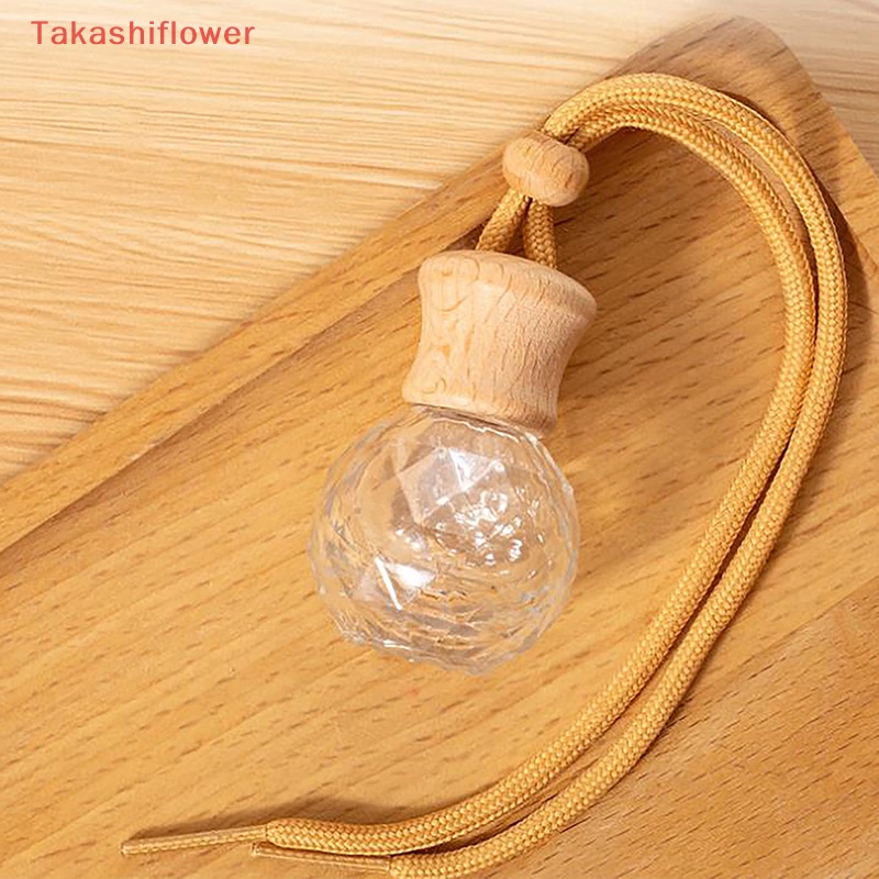 Bình Rỗng Đựng Dung Dịch Làm Mát Không Khí Có Nắp Lưng Cao 11ML Treo Trang Trí Nội Thất Xe Hơi