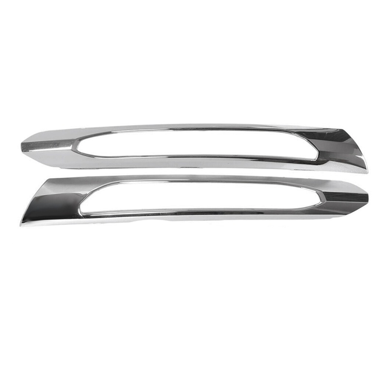 Vỏ Bọc Đèn Sương Mù Phía Trước Bằng Chrome Thay Thế Cho Xe Hơi L + R 2128852174 2128852274 Khung Viền Trang Trí Đèn Xe Hơi Mercedes-Benz W212 AMG 2010-2013