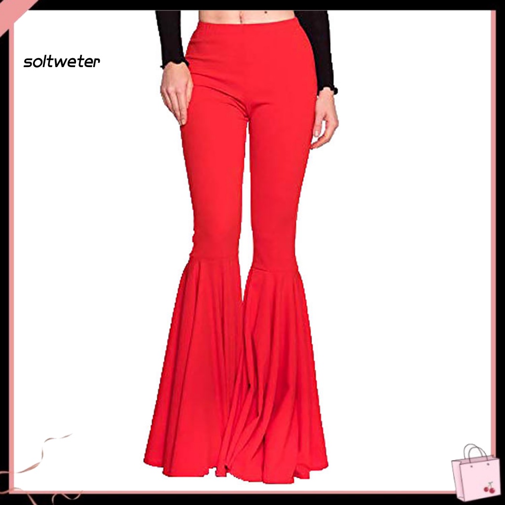 Quần Legging Thể Thao Lưng Cao Co Giãn Thoáng Khí Màu Sắc Trơn Dành Cho Nữ