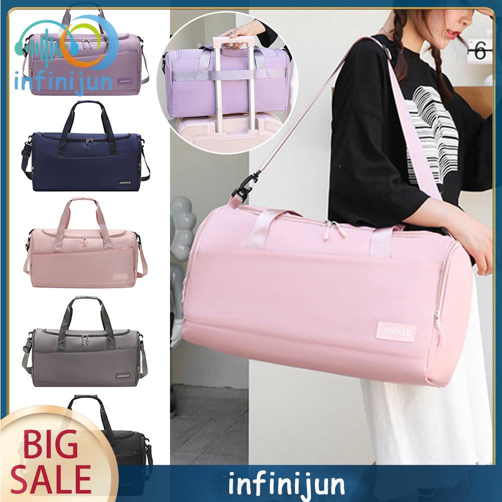 Túi Đựng Đồ Tập Thể Thao Sức Chứa Lớn Chia Ngăn Khô / Ướt Tiện Dụng Cho Nam Và