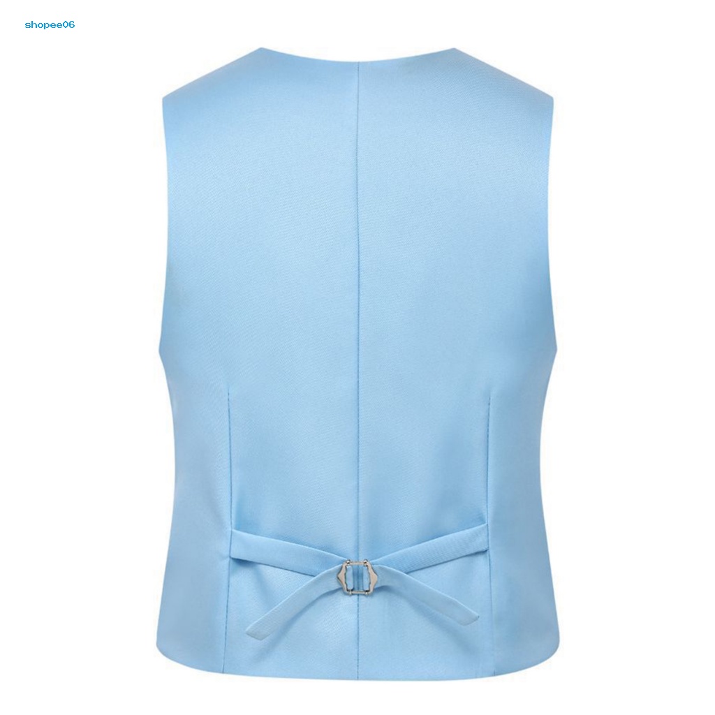 Áo Ghi Lê Cổ Chữ V Màu Trơn Cài Một Hàng Khuy Thời Trang Mùa Xuân Cho Nam