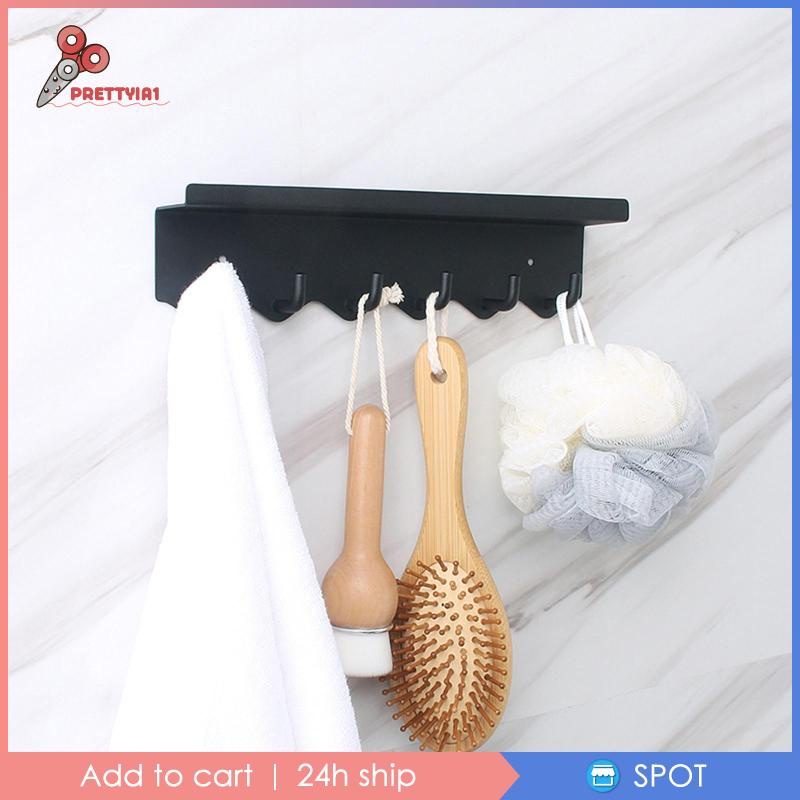 Giá Đỡ Chìa Khóa Treo Tường Bằng Thép Không Gỉ Trang Trí Đa Ứng Dụng