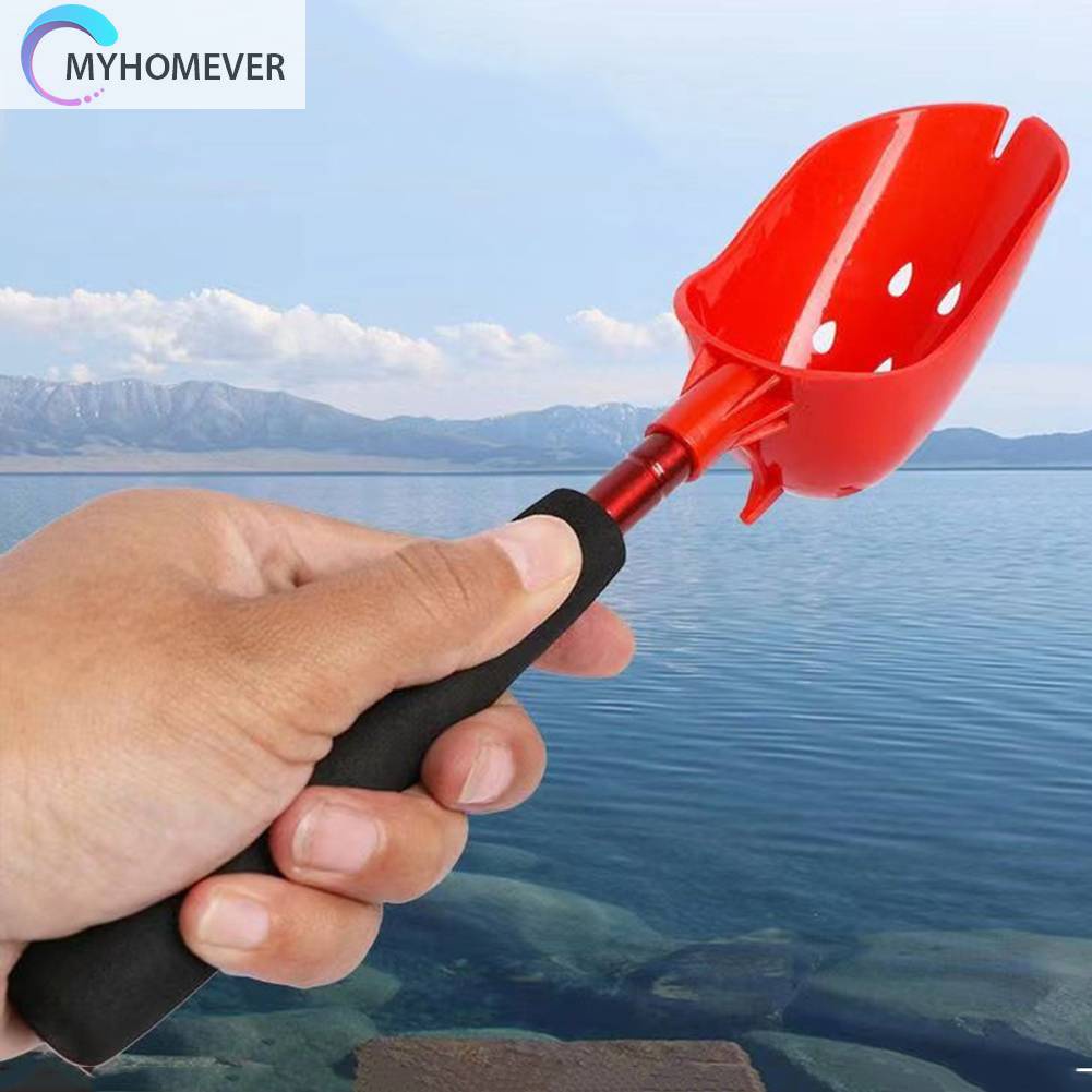 Muỗng Múc Mồi Câu Cá Cán Dài Chống Trượt Trọng Lượng Nhẹ