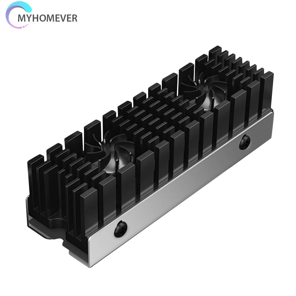 Quạt Tản Nhiệt Kép M.2 NVME SSD 13MM Bằng Hợp Kim Nhôm 2280