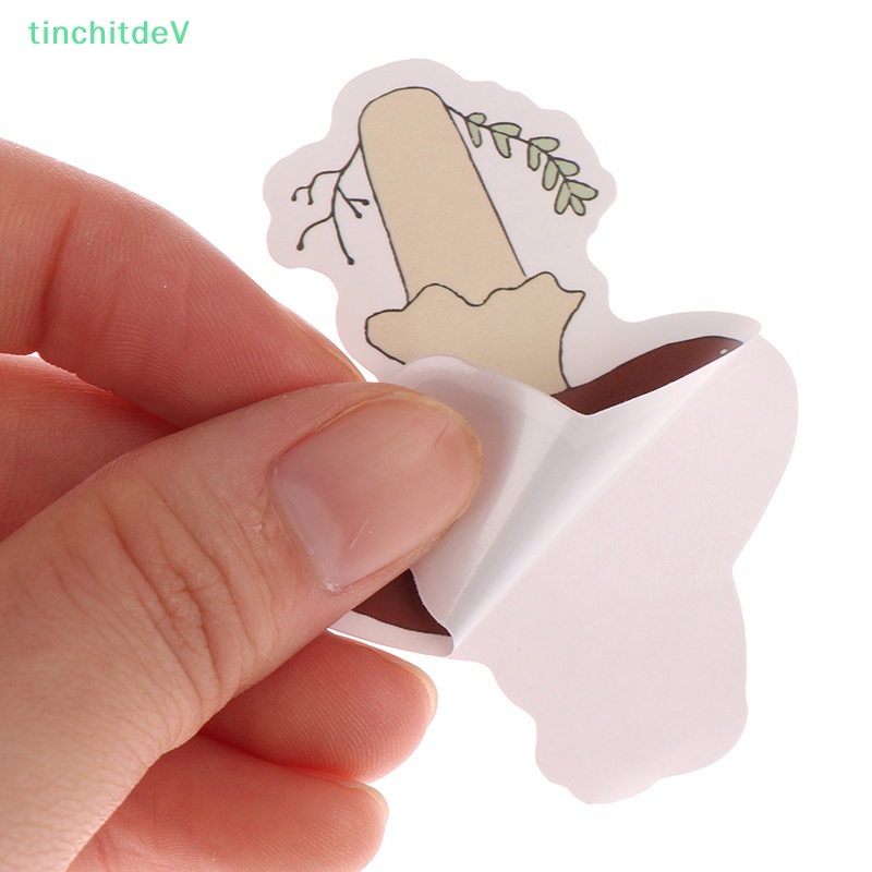 Bộ 50 Miếng Dán Hình Cây Nấm Dễ Thương Dùng Trang Trí Ván Trượt / Laptop / Điện Thoại / Xe Hơi