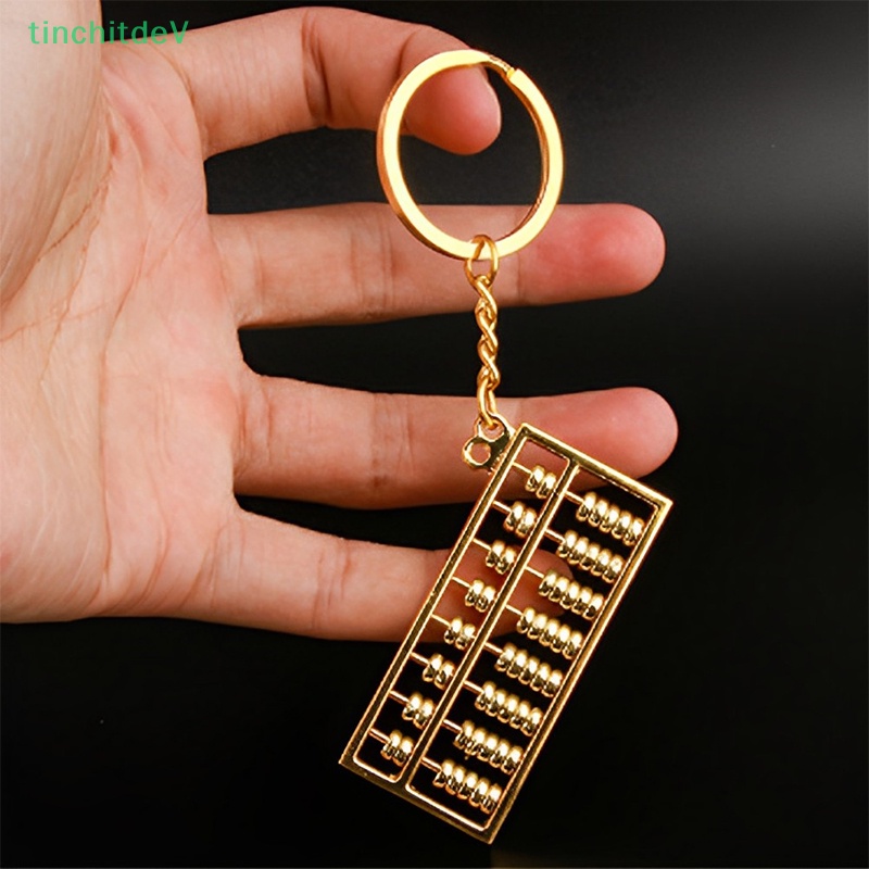 [TinchitdeV] Móc Khóa Hình Bàn Tính 8 Tốc Độ Bằng Hợp Kim