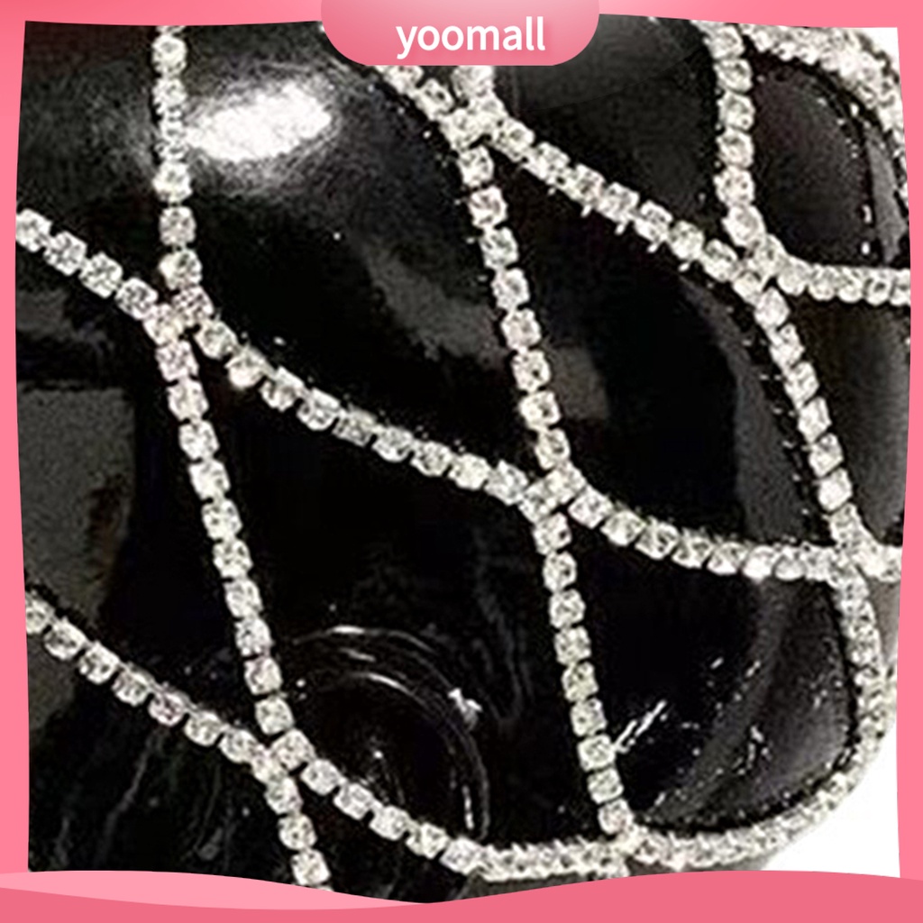 [YM] Cài Tóc Nhiều Lớp Thiết Kế Rỗng Đơn Giản Sang Trọng Quyến Rũ Cho Đám Cưới