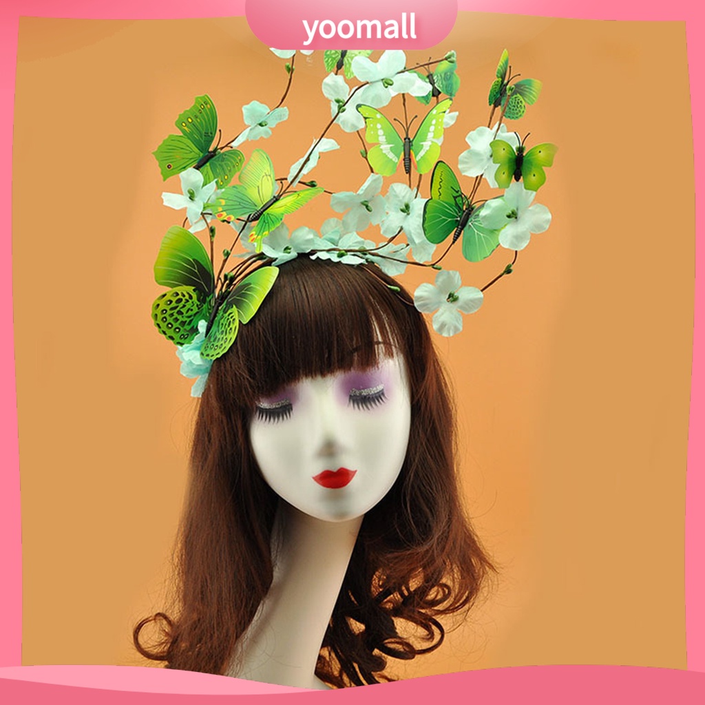 Cài Tóc Hình Bướm Ba Chiều Bằng Nhựa Sáng Tạo