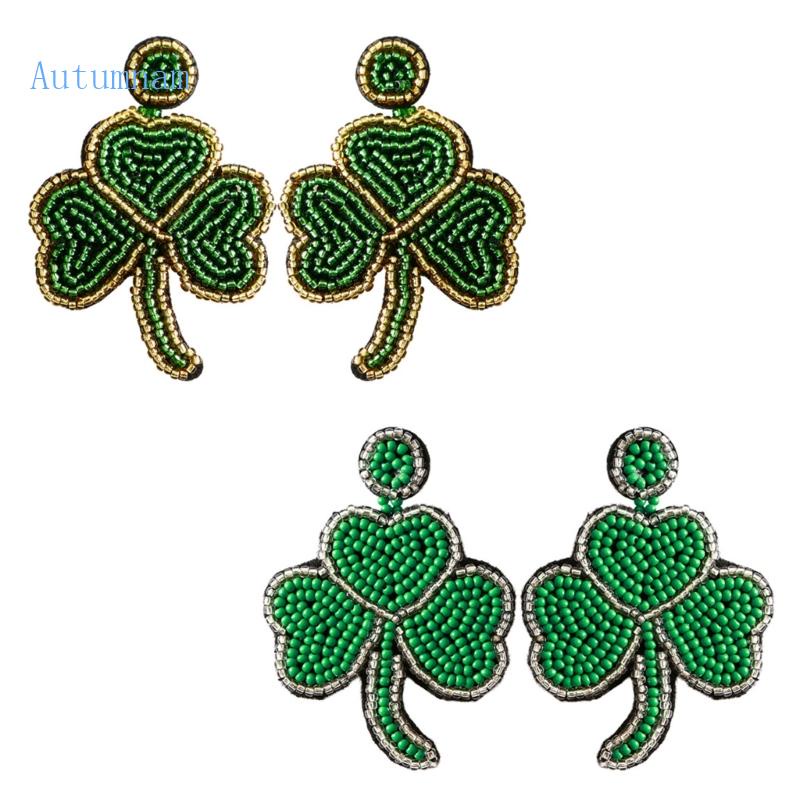 Bông Tai Loại Lớn Hình Patrick St Patrick s Da Thời Trang Dự Tiệc Cho Nữ