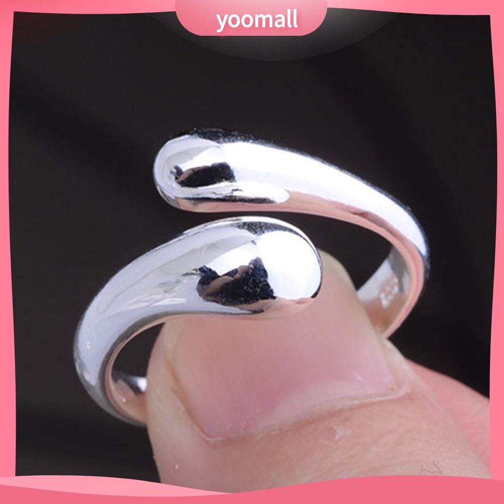 Nhẫn Mạ Bạc Phong Cách Punk Thời Trang Cho Nữ