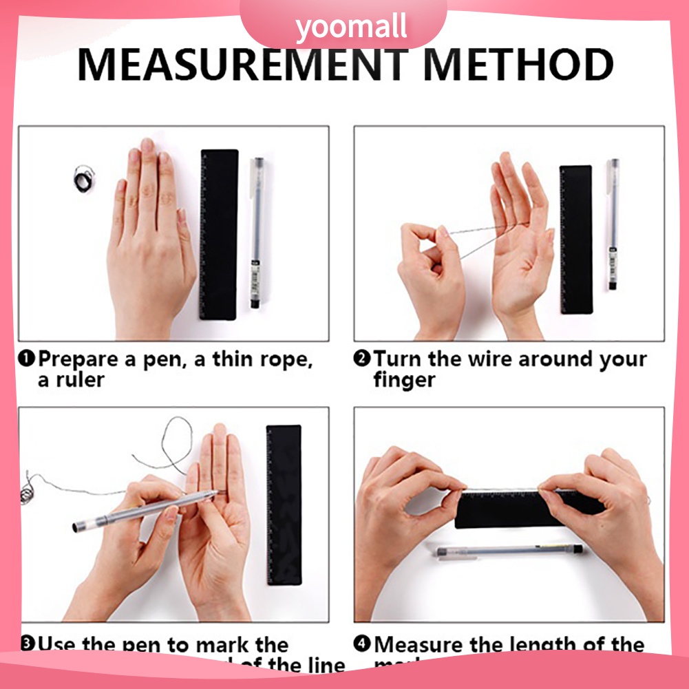 [YM] Nhẫn Titan Ba Chiếc Lịch Ngày Tháng Xoay Sáng Tạo