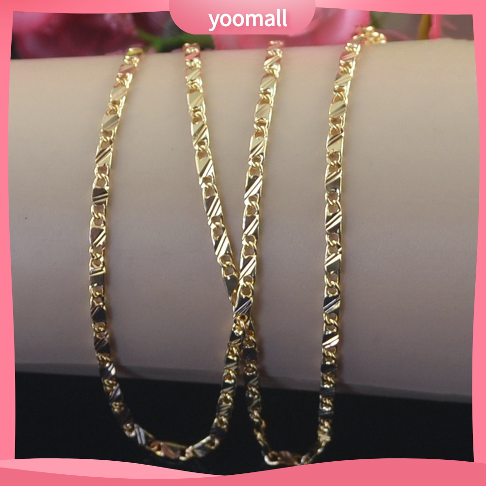 Vòng cổ Dài 16-30 Inches 2mm Thời Trang Cho Nam Nữ