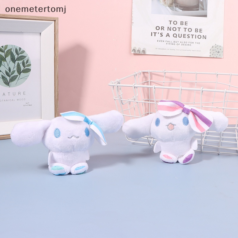 Móc Khóa Hình Thỏ Nhồi Bông Xinh Xắn 9CM