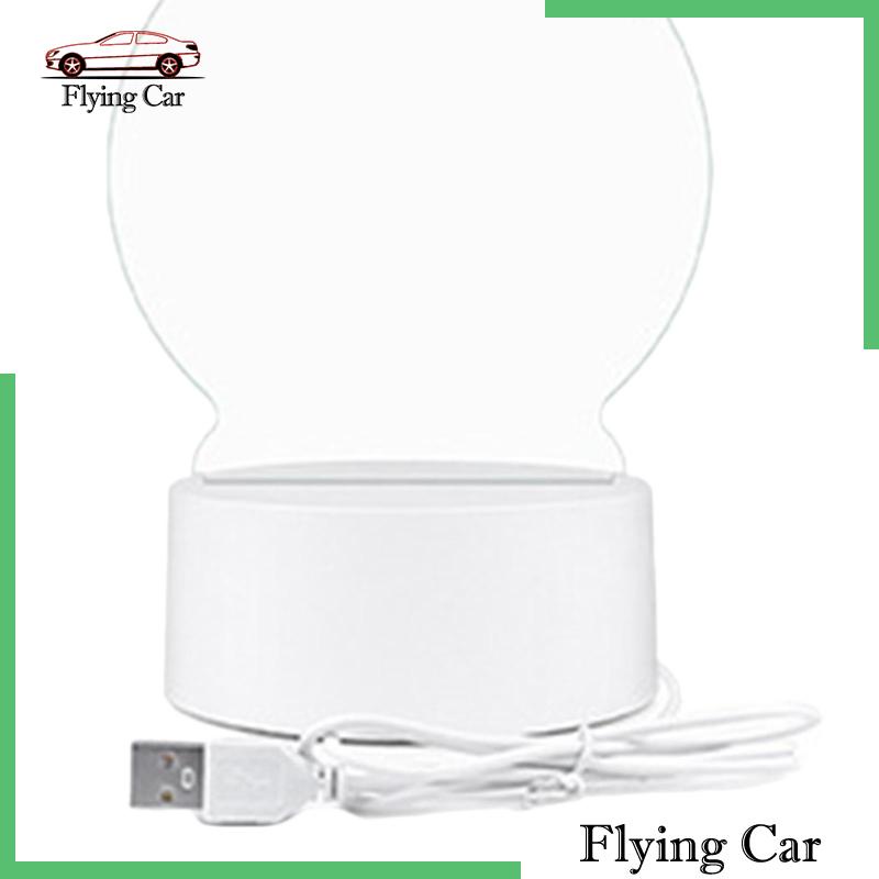 Bảng Viết Có Đèn LED Và Giá Đỡ Ghi Chú Bằng Acrylic Trong Suốt Tiện Dụng Cho Trường Học / Quán Bar