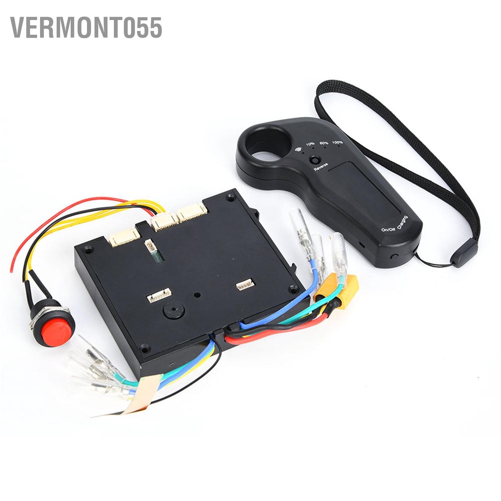 Vermont055 24V/36V Single/Dual Drive Bộ điều khiển trung tâm động cơ không chổi than ván trượt điện Điều từ xa ESC
