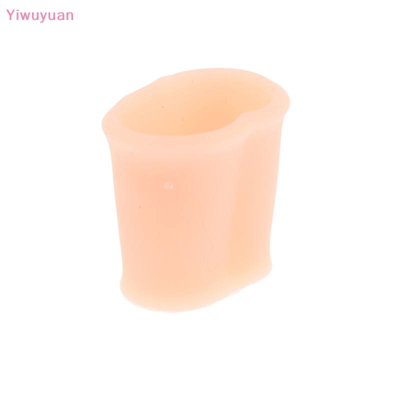 1 Cặp Ống Gel Silicon Bảo Vệ Ngón Chân Cái Mới