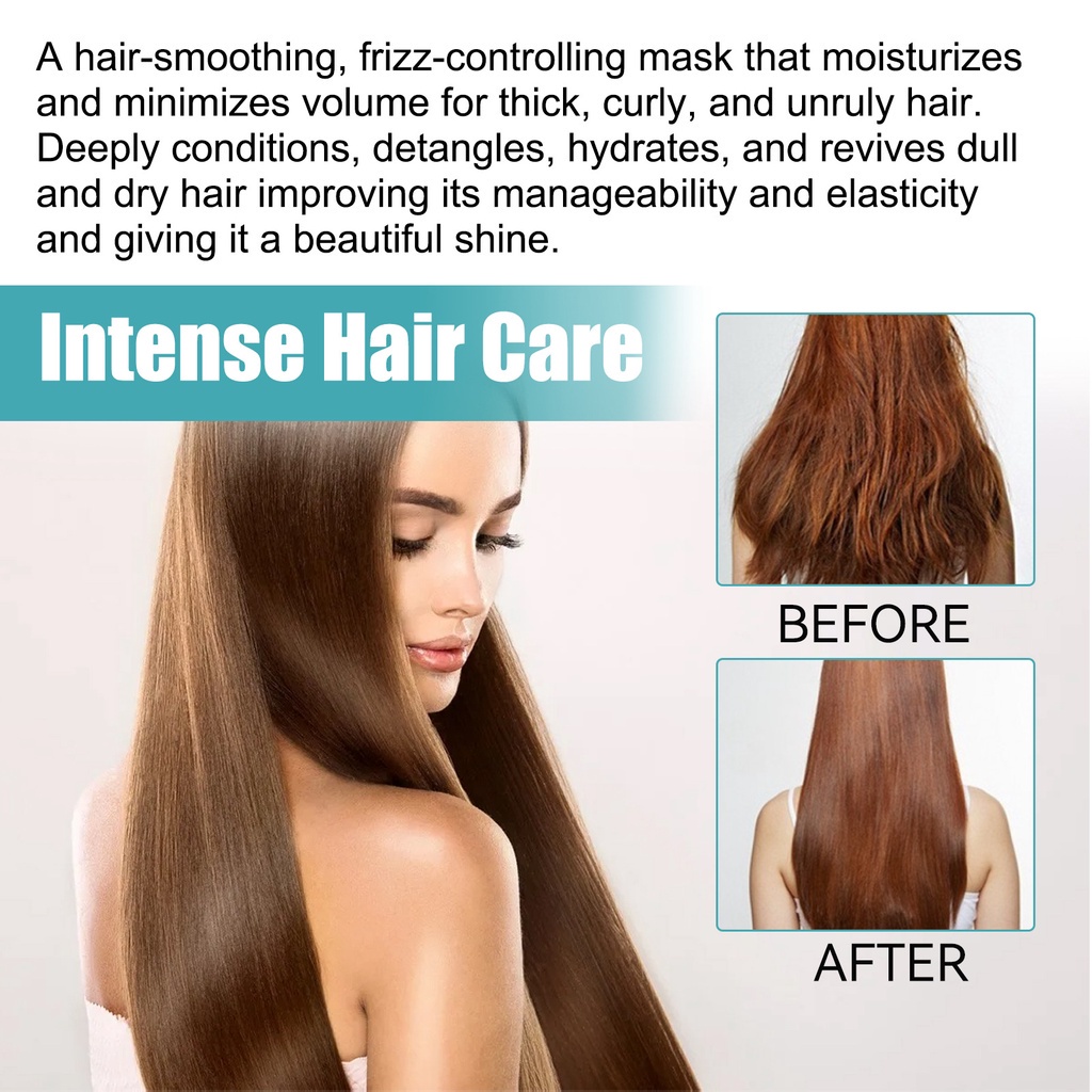 Kem dưỡng tóc thẳng Eelhoe Protein Correction Mặt nạ tóc mượt mà Chất làm mềm không gây hư hại Làm xoăn tự nhiên Sửa chữa tóc gia đình Kem làm mềm tóc thẳng Kẹp làm mềm tóc miễn phí heby1