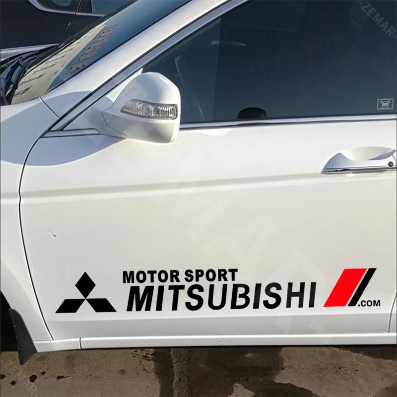 Miếng Dán Trang Trí Xe Hơi Chống Trầy Chống Thấm Nước Cho Mitsubishi Xpander Cross Pajero Outlander Sport Eclipse Attrage Triton Colt Mirage Lancer