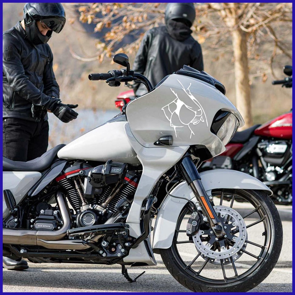 Miếng Dán Phản Quang Họa Tiết Cô Gái Vui Nhộn Trang Trí Xe Hơi / Xe Máy