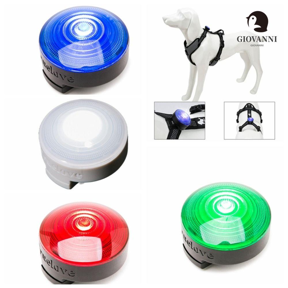 Giovanni Dây Đeo Cổ Bằng Nhựa Chống Nước Có Đèn Led Phát Sáng Cho Thú Cưng