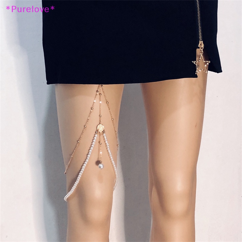 Chuỗi Dây Đeo Chân Đính Đá Đơn Giản Dành Cho Nữ Mới