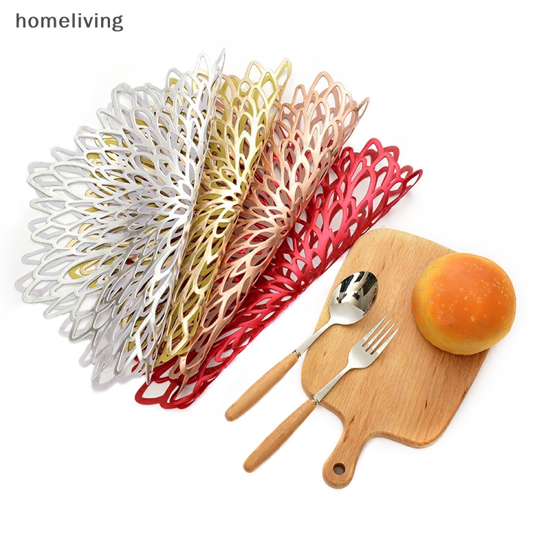 Tấm Lót Bàn Ăn Bằng PVC Cách Nhiệt Họa Tiết Hoa Dập Lỗ Tiện Dụng