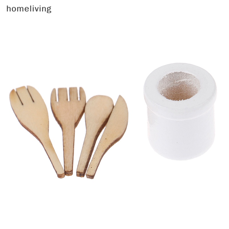 Bộ Dụng Cụ Nhà Bếp Mini Tỉ Lệ 1: 12 Trang Trí Nhà Búp Bê