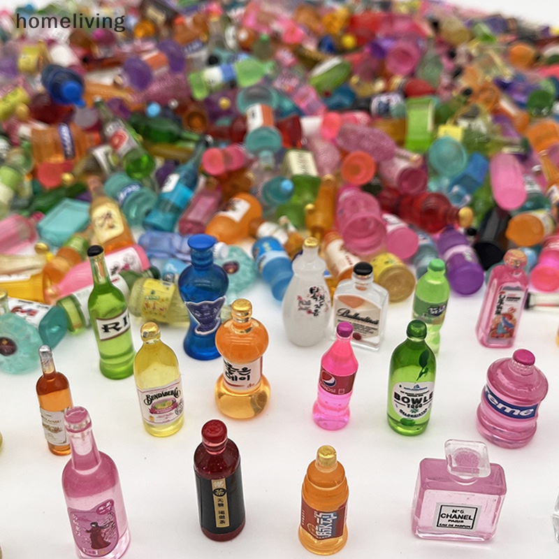 Set 10 Bình Hoa mini Trang Trí Nhà Búp Bê