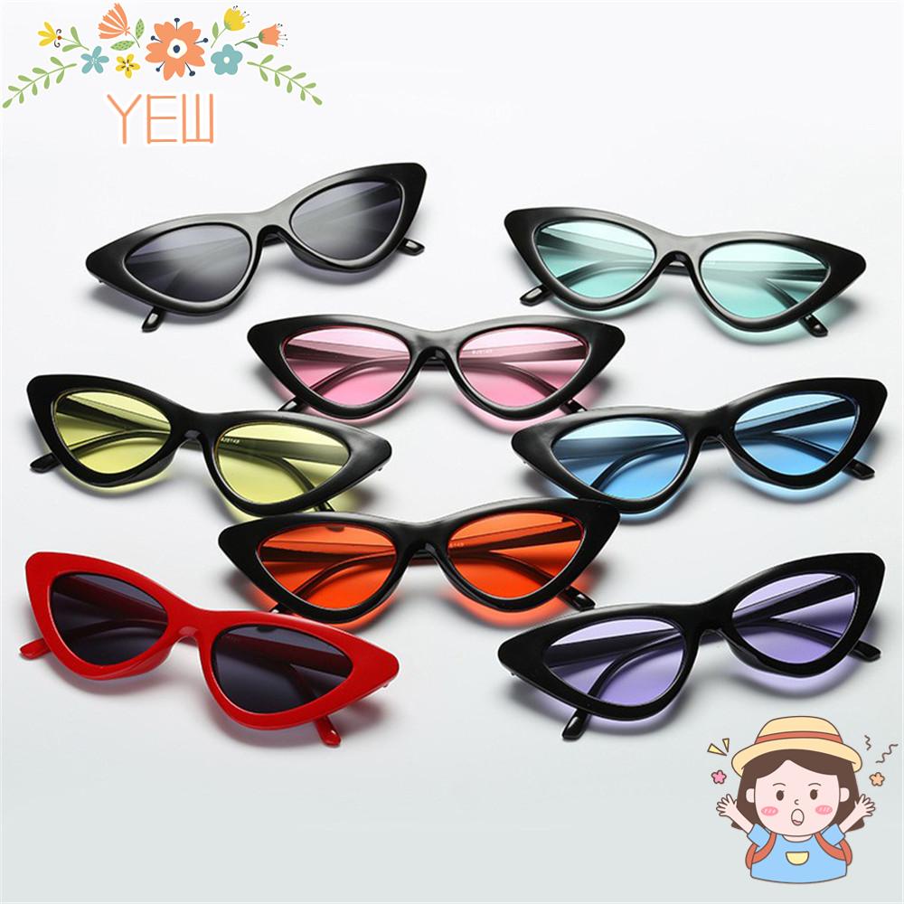 Kính Mát Chống Tia UV400 Phong Cách Retro Thời Trang Quyến Rũ Cho Nữ