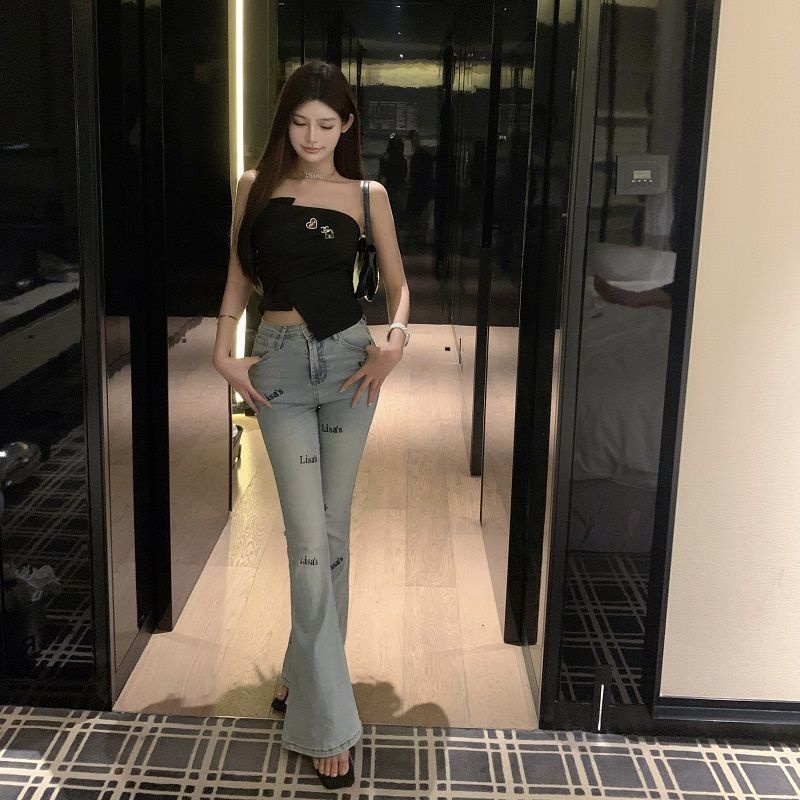 Sodazzz Áo Ống Ôm Dáng Không Đối Xứng Phong Cách Mùa Hè Cho Nữ