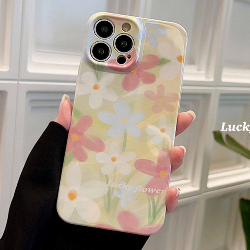 Ốp Điện Thoại TPU Mềm In Hoa Graffiti Thời Trang Cho IPhone 14 13 12 11 Pro Max X XR 8 7 Plus SE