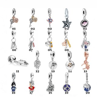 Mặt dây chuyền bạc s925pandora san francisco đánh dấu chảo chiên quyến rũ cho nữ