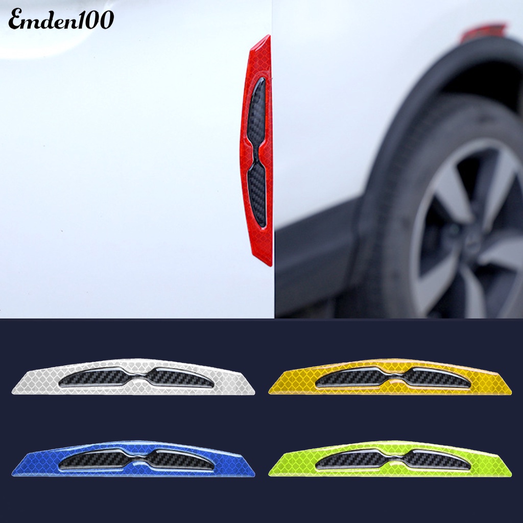 Bộ 4 Dải Dán Bảo Vệ Cạnh Cửa Xe Hơi Chống Va Chạm