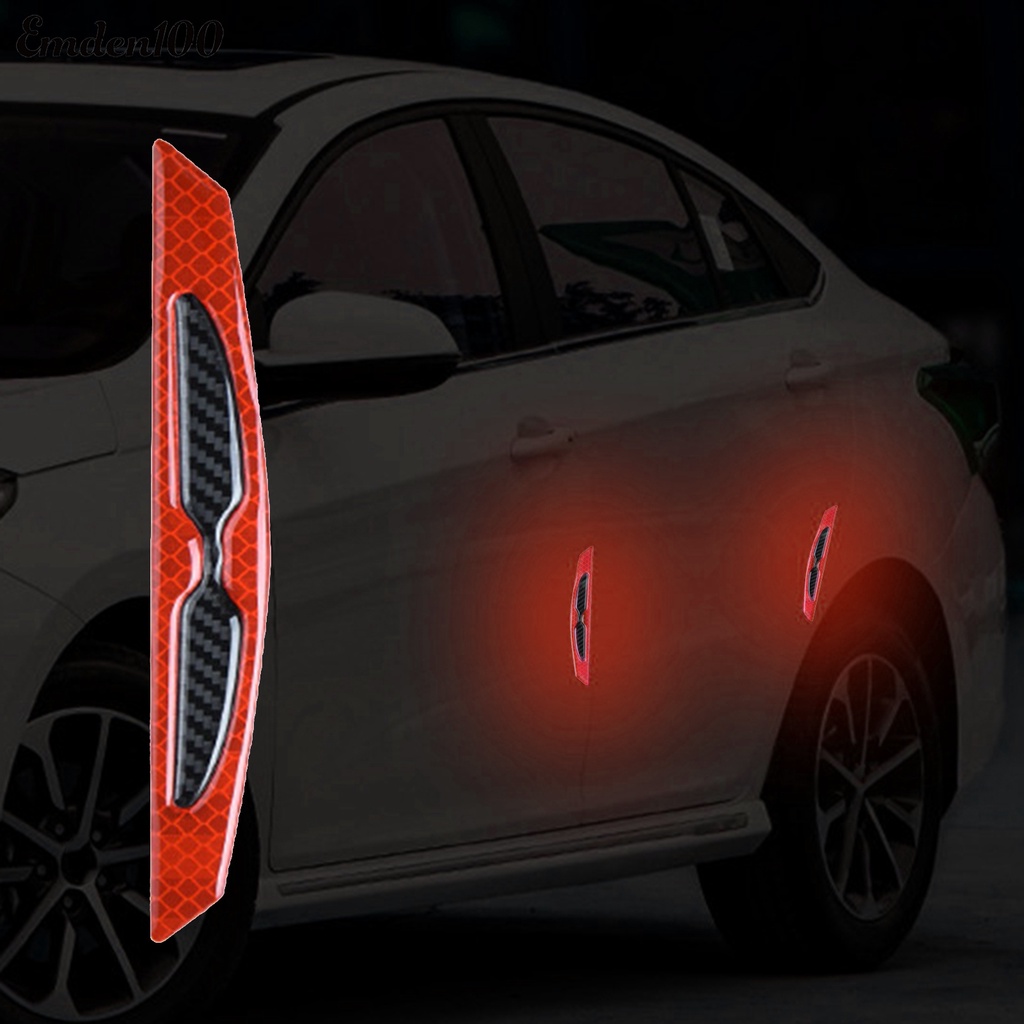 Bộ 4 Dải Dán Bảo Vệ Cạnh Cửa Xe Hơi Chống Va Chạm