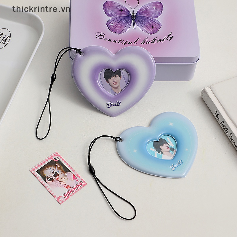 Móc Khóa Hình Trái Tim Xinh Xắn Dễ Thương