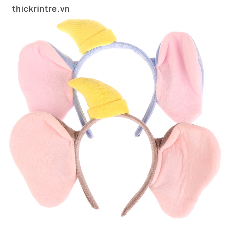 Băng Đô Tai Voi Nhồi Bông Đáng Yêu Dành Cho Bé Gái