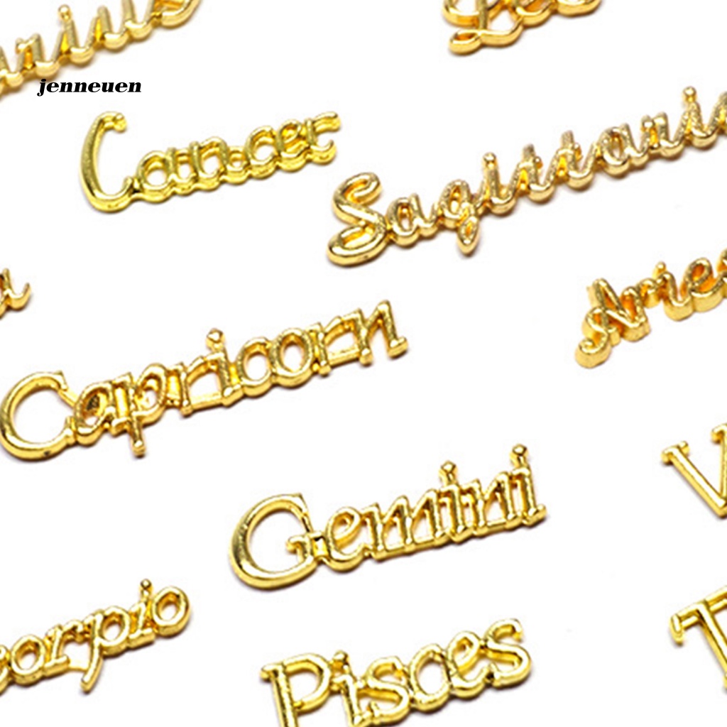 Set 12 Phụ Kiện Trang Trí Móng Tay Nghệ Thuật Hình Chòm Sao Lấp Lánh Cho Nữ