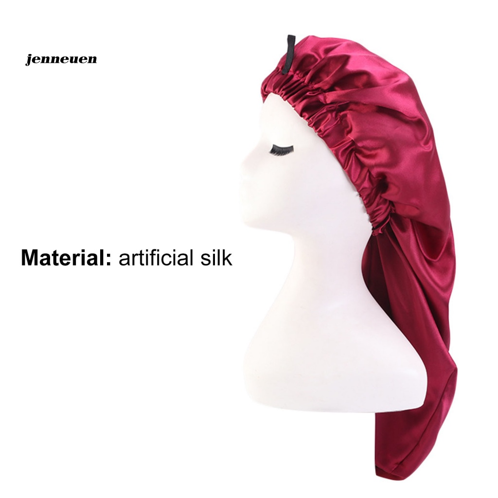 Mũ Trùm Tóc Giả Lụa Satin Thấm Hút Nước Mạnh Dùng Hàng Ngày Cho Nữ