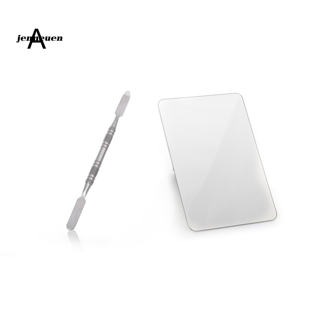 Bảng Pha Màu Mỹ Phẩm Chống Trượt Nhỏ Gọn Tiện Lợi