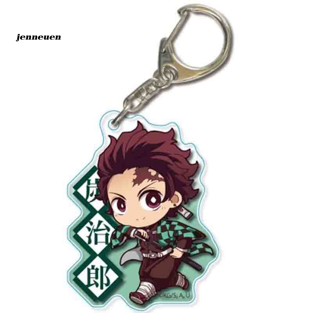 Mô Hình Nhân Vật JEN Anime Demon Slayer Bằng Acrylic Độc Đáo Trang Trí Túi Xách / Móc Khóa